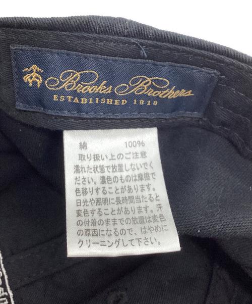 BROOKS BROTHERS（ブルックスブラザーズ）BROOKS BROTHERS (ブルックスブラザーズ) B-SHOP (ビショップ) 別注ベースボールキャップ ブラックの古着・服飾アイテム