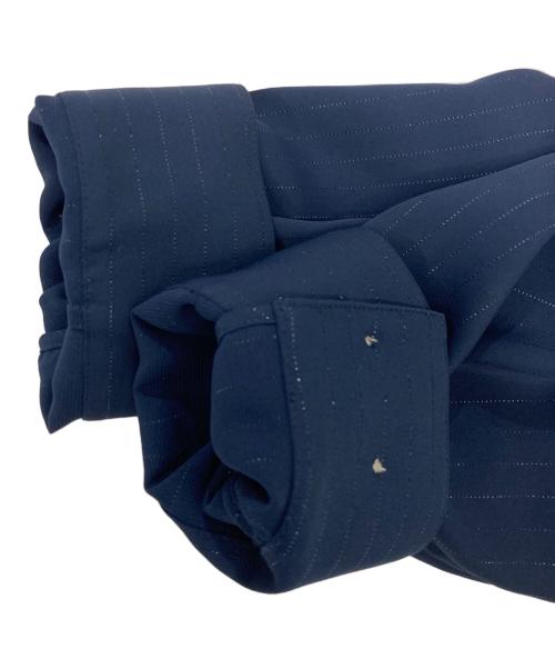 kooi（コーイ）KOOI (コーイ) ONE BUTTON SHIRT -WASHABLE WOOL- ネイビー サイズ:2の古着・服飾アイテム
