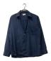 KOOI（コーイ）の古着「ONE BUTTON SHIRT -WASHABLE WOOL-」｜ネイビー