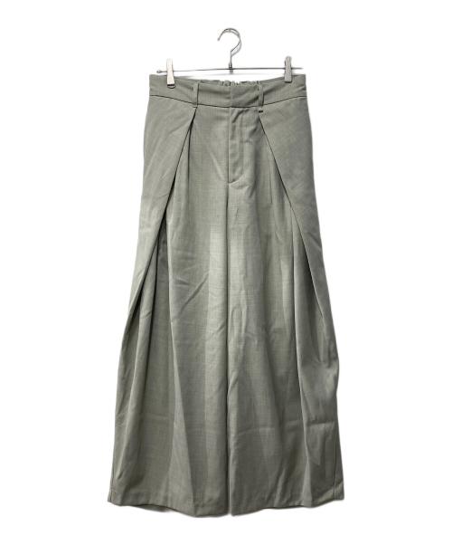 kooi（コーイ）KOOI (コーイ) 5 TUCK PANTS -GRAY-/パンツ グレー サイズ:2の古着・服飾アイテム