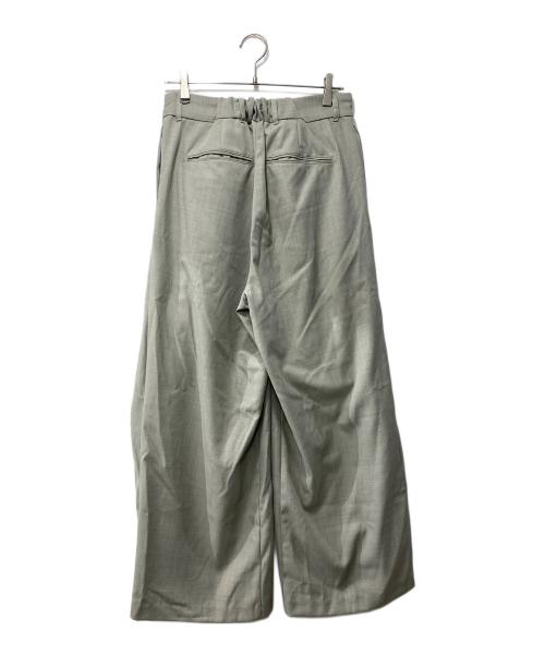 kooi（コーイ）KOOI (コーイ) 5 TUCK PANTS -GRAY-/パンツ グレー サイズ:2の古着・服飾アイテム