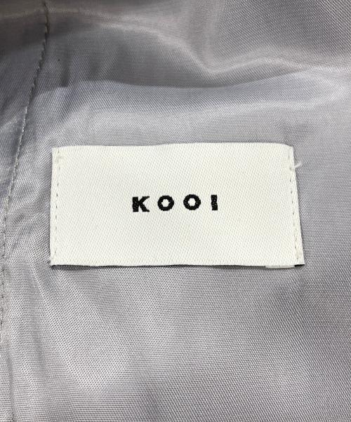 kooi（コーイ）KOOI (コーイ) 5 TUCK PANTS -GRAY-/パンツ グレー サイズ:2の古着・服飾アイテム