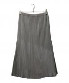 ISSEY MIYAKE FETEイッセイミヤケフェット）の古着「プリーツスカート」｜グレー