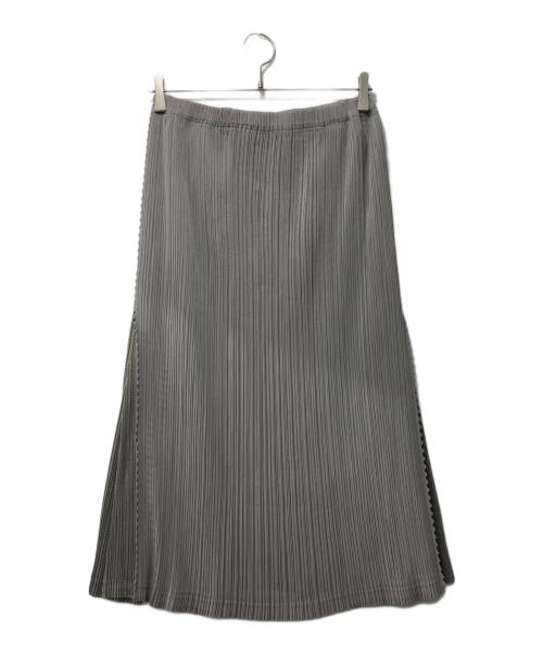 ISSEY MIYAKE FETE（イッセイミヤケフェット）ISSEY MIYAKE FETE (イッセイミヤケフェット) プリーツスカート グレー サイズ:3の古着・服飾アイテム