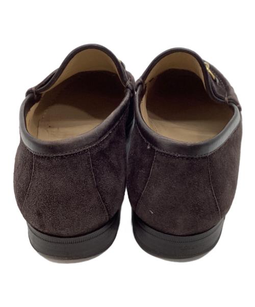 GUCCI（グッチ）GUCCI (グッチ) スウェードビットローファー ブラウン サイズ:SIZE37Ｃの古着・服飾アイテム