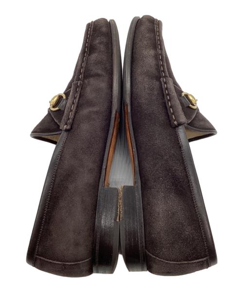 GUCCI（グッチ）GUCCI (グッチ) スウェードビットローファー ブラウン サイズ:SIZE37Ｃの古着・服飾アイテム
