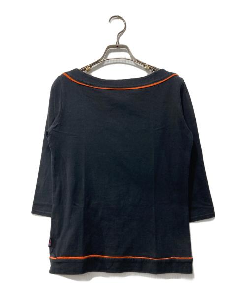 MARY QUANT（マリークヮント）MARY QUANT (マリークヮント) カットソー ブラック サイズ:Mの古着・服飾アイテム