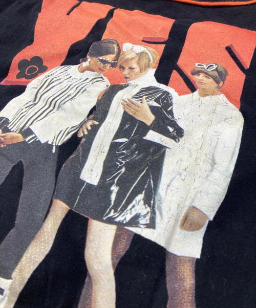 MARY QUANT（マリークヮント）MARY QUANT (マリークヮント) カットソー ブラック サイズ:Mの古着・服飾アイテム