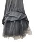 中古・古着 COMME des GARCONS (コムデギャルソン) ノースリーブチュール ロングワンピース ブラック サイズ:XS：20000円