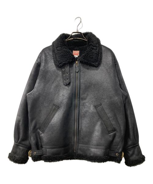 HINSON（ヒンソン）HINSON (ヒンソン) フライトジャケット ブラウン サイズ:Mの古着・服飾アイテム