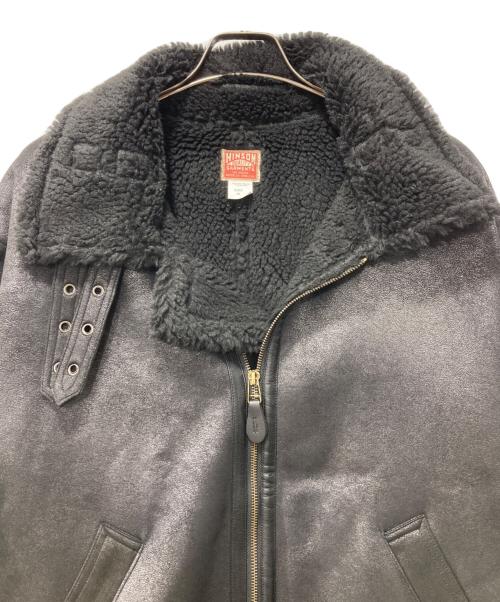 HINSON（ヒンソン）HINSON (ヒンソン) フライトジャケット ブラウン サイズ:Mの古着・服飾アイテム