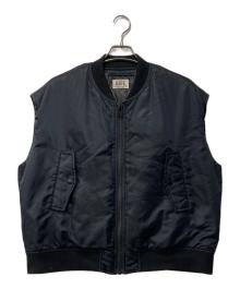 KIFFE×UNITED ARROWS（キッフェ×ユナイテッドアローズ）の古着「MA-1ベスト」｜ブラック