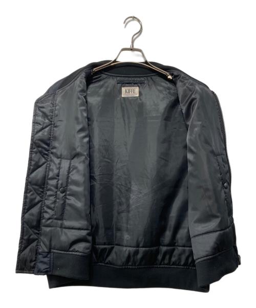 KIFFE（キッフェ）KIFFE (キッフェ) UNITED ARROWS (ユナイテッドアローズ) MA-1ベスト ブラック サイズ:表記なしの古着・服飾アイテム