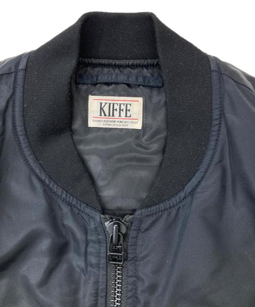 KIFFE（キッフェ）KIFFE (キッフェ) UNITED ARROWS (ユナイテッドアローズ) MA-1ベスト ブラック サイズ:表記なしの古着・服飾アイテム