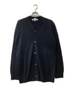 COMME des GARCONS SHIRTコムデギャルソンシャツ）の古着「ニットカーディガン」｜ブラック