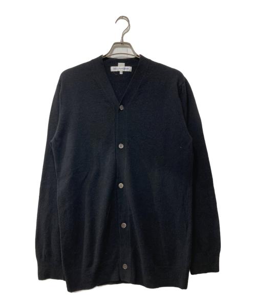 COMME des GARCONS SHIRT（コムデギャルソンシャツ）COMME des GARCONS SHIRT (コムデギャルソンシャツ) ニットカーディガン ブラック サイズ:Lの古着・服飾アイテム