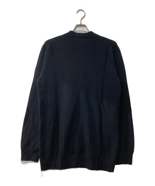 COMME des GARCONS SHIRT（コムデギャルソンシャツ）COMME des GARCONS SHIRT (コムデギャルソンシャツ) ニットカーディガン ブラック サイズ:Lの古着・服飾アイテム