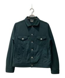 COMME des GARCONS HOMME DEUX（コムデギャルソン オム ドゥ）の古着「コットンジャージ 3rdタイプトラッカージャケット」｜グリーン