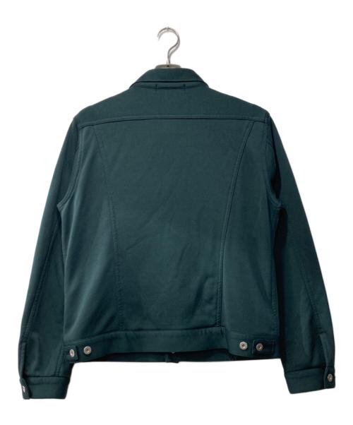 COMME des GARCONS HOMME DEUX（コムデギャルソン オム ドゥ）COMME des GARCONS HOMME DEUX (コムデギャルソン オム ドゥ) コットンジャージ 3rdタイプトラッカージャケット グリーン サイズ:Mの古着・服飾アイテム