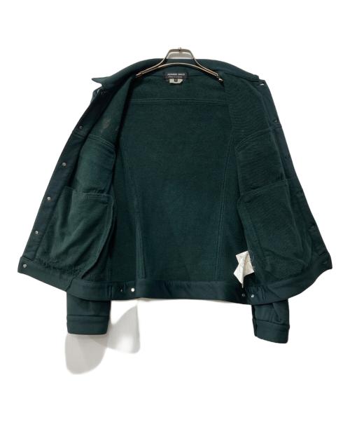 COMME des GARCONS HOMME DEUX（コムデギャルソン オム ドゥ）COMME des GARCONS HOMME DEUX (コムデギャルソン オム ドゥ) コットンジャージ 3rdタイプトラッカージャケット グリーン サイズ:Mの古着・服飾アイテム