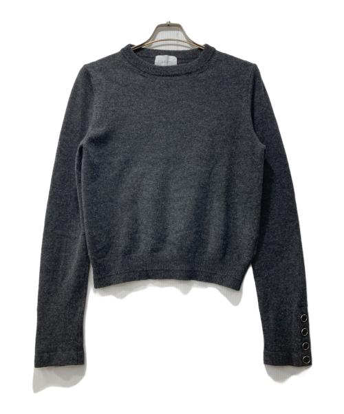 ARGIET（アルジェット）ARGIET (アルジェット) カシミヤ混ニット グレー サイズ:Fの古着・服飾アイテム