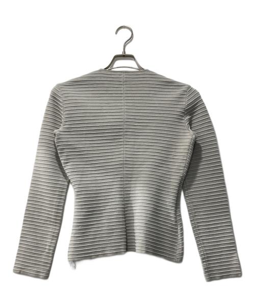 EMPORIO ARMANI（エンポリオ アルマーニ）EMPORIO ARMANI (エンポリオ アルマーニ) 長袖カーディガン グレー サイズ:40の古着・服飾アイテム
