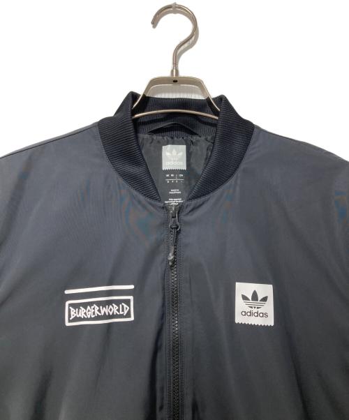 adidas（アディダス）adidas (アディダス) ブルゾン ブラック サイズ:Lの古着・服飾アイテム