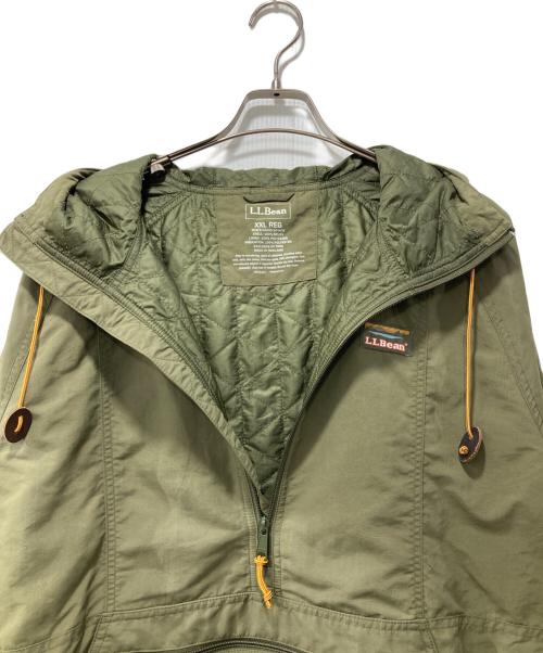 L.L.Bean（エルエルビーン）L.L.Bean (エルエルビーン) アノラックパーカー/マウンテン・クラシック・インサレーテッド・アノラック ジャパン・フィット オリーブ サイズ:ＸＸＬの古着・服飾アイテム