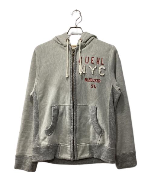 RUEHL No.925（ルール No.925）RUEHL No.925 (ルール No.925) USED加工ジップパーカー グレー サイズ:Mの古着・服飾アイテム
