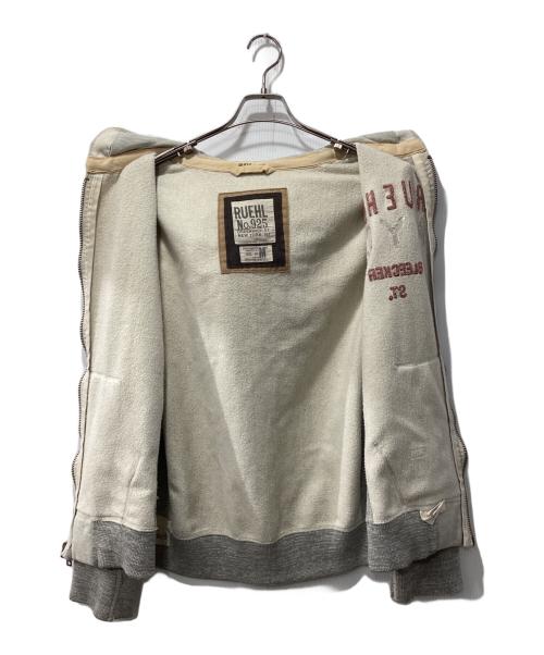 RUEHL No.925（ルール No.925）RUEHL No.925 (ルール No.925) USED加工ジップパーカー グレー サイズ:Mの古着・服飾アイテム