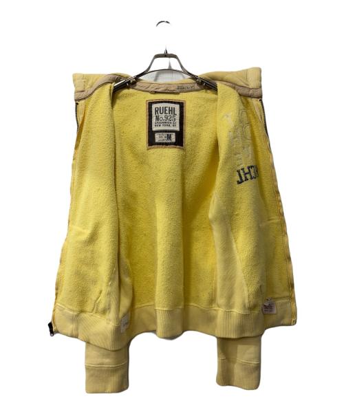 RUEHL No.925（ルール No.925）RUEHL No.925 (ルール No.925) USED加工ジップパーカー イエロー サイズ:Mの古着・服飾アイテム