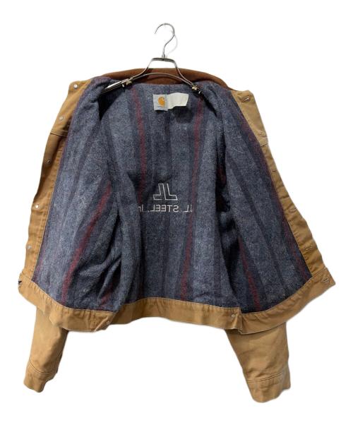 CarHartt（カーハート）CarHartt (カーハート) 裏ブランケットトラッカージャケット ベージュ サイズ:表記なしの古着・服飾アイテム