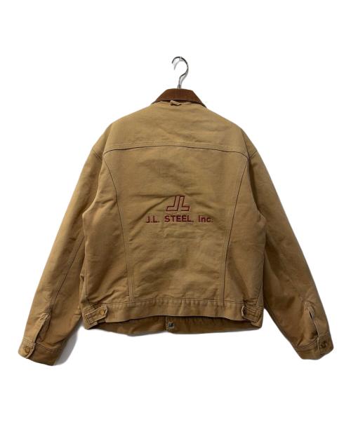 CarHartt（カーハート）CarHartt (カーハート) 裏ブランケットトラッカージャケット ベージュ サイズ:表記なしの古着・服飾アイテム