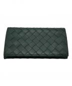 BOTTEGA VENETAボッテガベネタ）の古着「長財布」｜グリーン