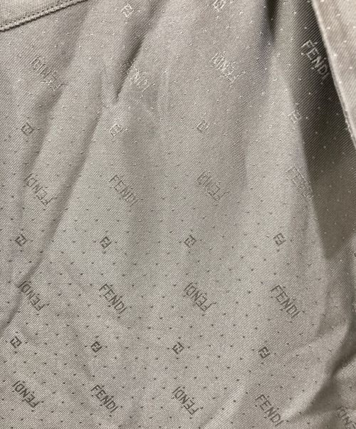 FENDI（フェンディ）FENDI (フェンディ) シルクシャツ グレー サイズ:39の古着・服飾アイテム