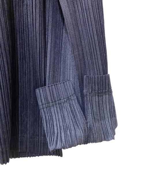 PLEATS PLEASE（プリーツプリーズ）PLEATS PLEASE (プリーツプリーズ) ジャケット ネイビー サイズ:Lの古着・服飾アイテム