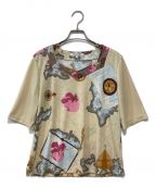 LEONARD SPORTレオナール スポーツ）の古着「カットソー」｜ベージュ