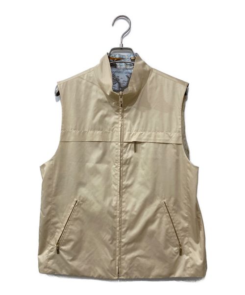 LEONARD SPORT（レオナール スポーツ）LEONARD SPORT (レオナール スポーツ) リバーシブルベスト ベージュ サイズ:40の古着・服飾アイテム