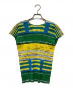 PLEATS PLEASEプリーツプリーズ）の古着「カットソー」｜イエロー