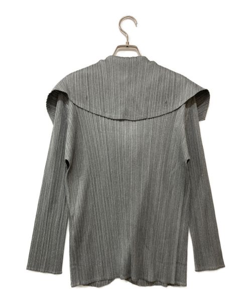 PLEATS PLEASE（プリーツプリーズ）PLEATS PLEASE (プリーツプリーズ) ジャケット グレー サイズ:Lの古着・服飾アイテム