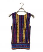 PLEATS PLEASEプリーツプリーズ）の古着「ノースリーブカットソー」｜マルチカラー