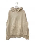 MUSE de Deuxieme Classeミューズ ドゥーズィエム クラス）の古着「プルオーバーパーカー / Treasure hoody」｜ベージュ