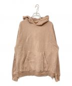 MUSE de Deuxieme Classeミューズ ドゥーズィエム クラス）の古着「プルオーバーパーカー / Treasure Hoody」｜ピンク