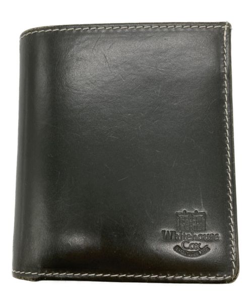 Whitehouse Cox（ホワイトハウスコックス）Whitehouse Cox (ホワイトハウスコックス) 2つ折り財布 カーキの古着・服飾アイテム
