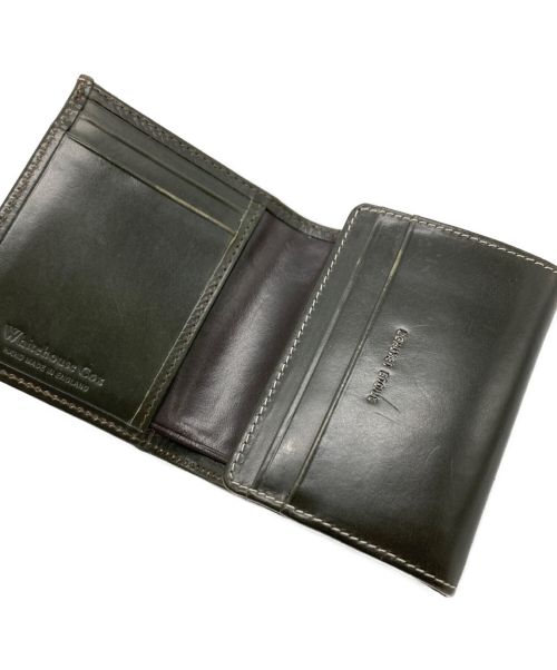 Whitehouse Cox（ホワイトハウスコックス）Whitehouse Cox (ホワイトハウスコックス) 2つ折り財布 カーキの古着・服飾アイテム