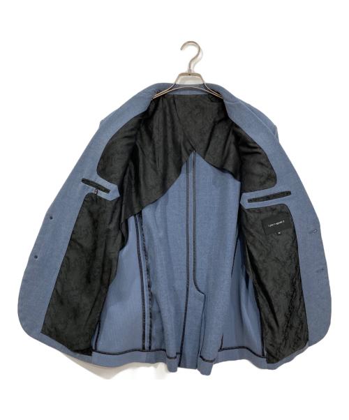 1piu1uguale3（ウノピュウノウグァーレトレ）1piu1uguale3 (ウノピュウノウグァーレトレ) テーラードジャケット ブルー サイズ:Ⅷの古着・服飾アイテム