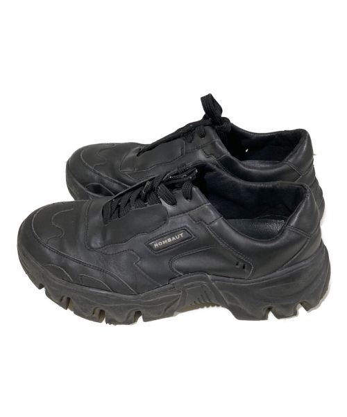 ROMBAUT（ロンバート）ROMBAUT (ロンバート) 厚底スニーカー ブラック サイズ:44の古着・服飾アイテム