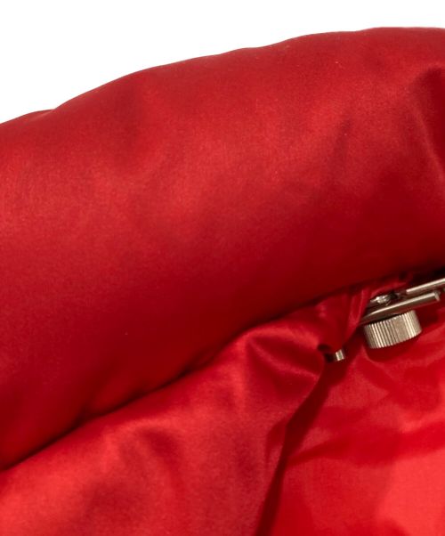 MONCLER（モンクレール）MONCLER (モンクレール) ダウンジャケット レッド サイズ:1の古着・服飾アイテム