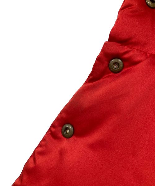 MONCLER（モンクレール）MONCLER (モンクレール) ダウンジャケット レッド サイズ:1の古着・服飾アイテム