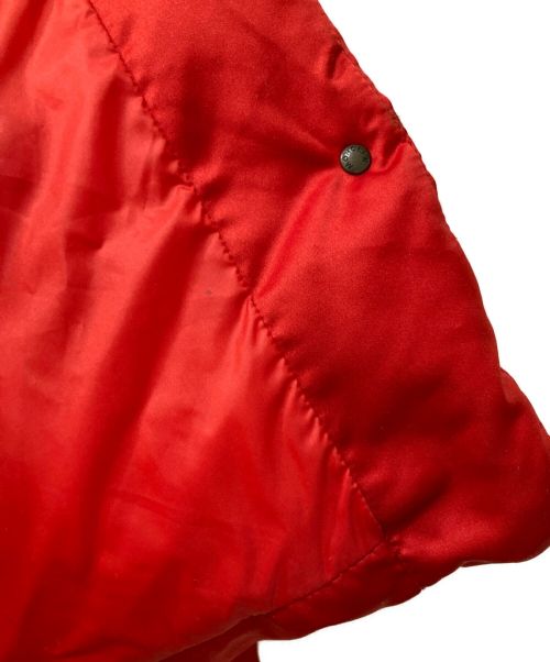 MONCLER（モンクレール）MONCLER (モンクレール) ダウンジャケット レッド サイズ:1の古着・服飾アイテム